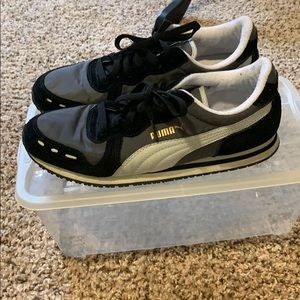 Puma Black Athletic Old School Shoes